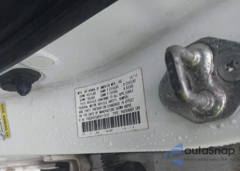 2014 Honda Accord Sport from USA, damaged, VIN 1HGCR2F5XEA111515